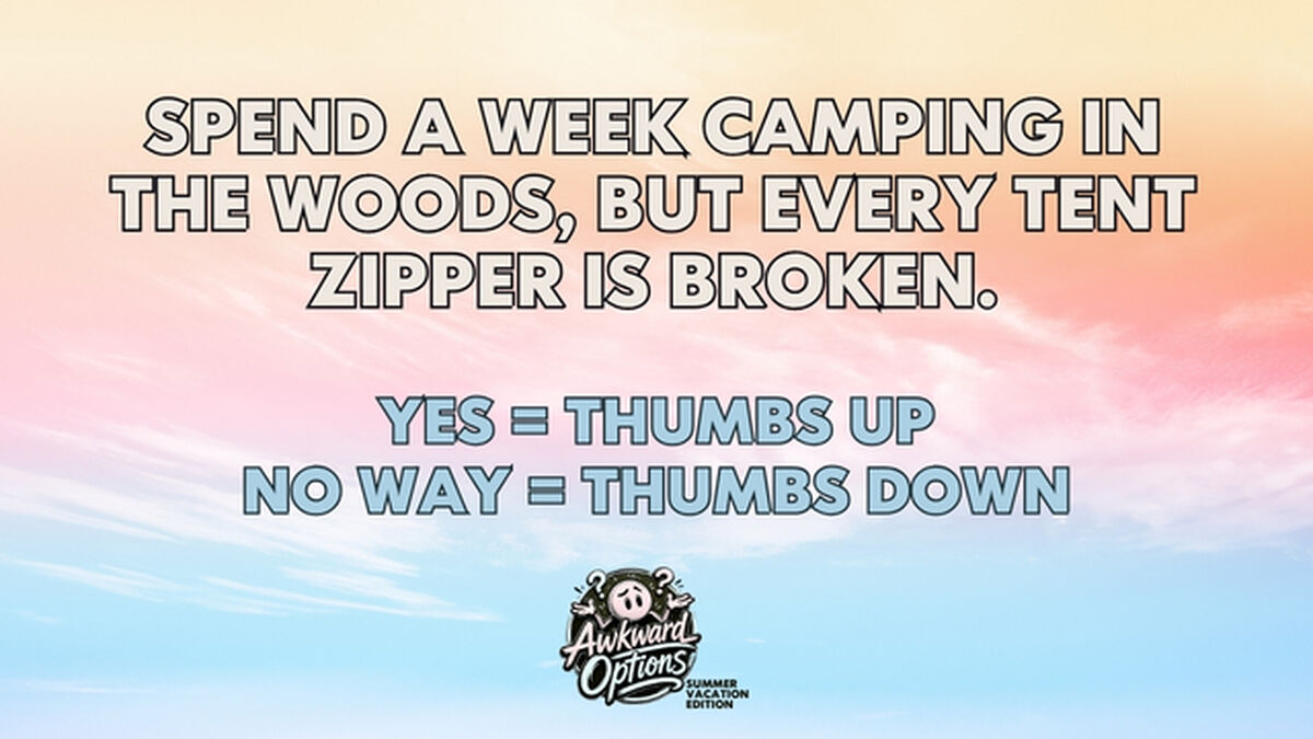 Awkward Options: Summer Vacation Edition image number null